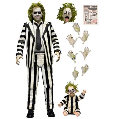 NECA Ultimate Striped Suit Beetlejuice
