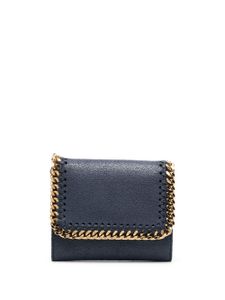 Stella McCartney portefeuille Falabella pliant - Bleu