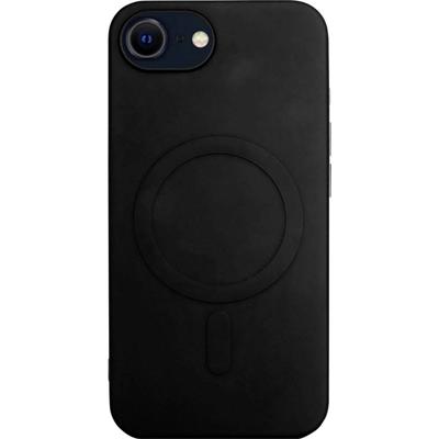 JT Berlin Pankow Soft MagSafe Backcover Apple iPhone 16e Zwart Inductieve lading, MagSafe compatible