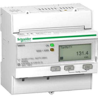 Schneider Electric A9MEM3215 A9MEM3215 Digitale kWh-meter Digitaal Conform MID: Ja 1 stuk(s)