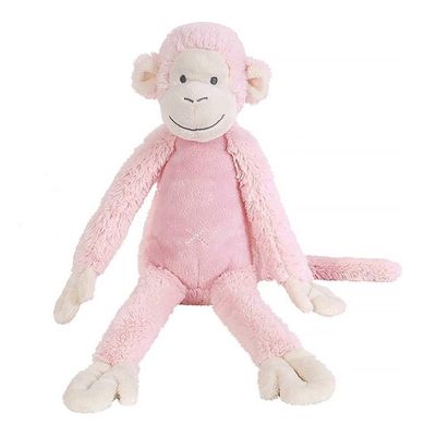 Happy Horse - Knuffel Monkey Mickey - 32 cm Roze