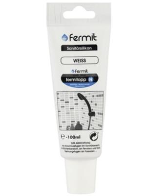 Kirchhoff FERMIT siliconen maandverband, wit, 100 ml - 98690140