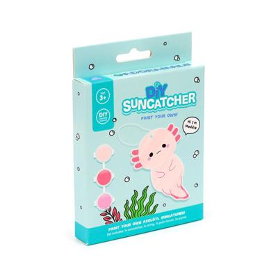Adoramals Maddie de Axolotl Verf je eigen Suncatcher
