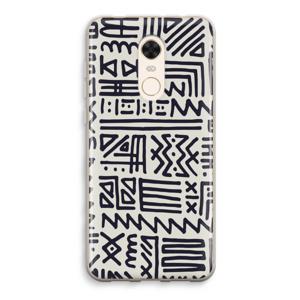 Marrakech print: Xiaomi Redmi 5 Transparant Hoesje