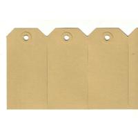 Labels 55x110 mm geel 1000st