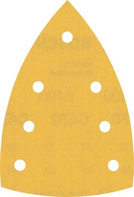 Bosch Accessoires Expert C470 schuurpapier voor deltaschuurmachines 100 x 150 mm, K400 10-delig - 1 stuk(s) - 2608901167