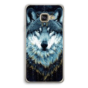 Darkness Wolf: Samsung Galaxy A3 (2016) Transparant Hoesje