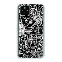 Vexx Black Mixtape: Google Pixel 5a 5G Transparant Hoesje