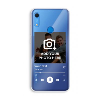 Music Player: Huawei Y6s Transparant Hoesje