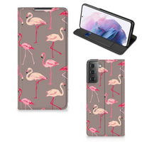 Samsung Galaxy S21 Plus Hoesje maken Flamingo - thumbnail