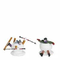 People In Snow set 2 Luville Collectie 2025