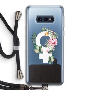 Venus: Samsung Galaxy S10e Transparant Hoesje met koord