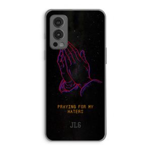 Praying For My Haters: OnePlus Nord 2 5G Transparant Hoesje
