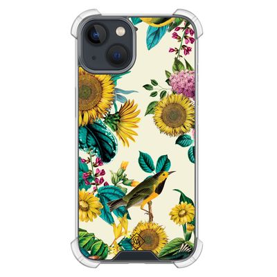 iPhone 13 mini shockproof hoesje - Sunflowers iPhone 13 mini shockproof hoesje - Sunflowers