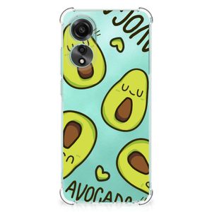 OPPO A78 4G Stevig Bumper Hoesje Avocado Singing