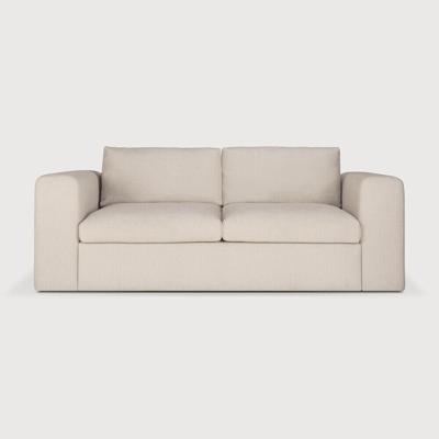 Ethnicraft 2,5-zits Bank 'Mellow' kleur Off White