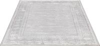 Karpet24 Creation - Stijlvol Vloerkleed in Grijs met Luxe Goud-Zilveren Details-200 x 290 cm