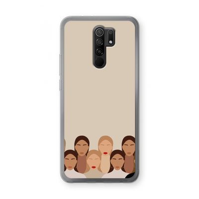 Girls girls girls: Xiaomi Redmi 9 Transparant Hoesje