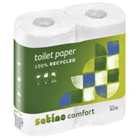 Toiletpapier satino mt1 comfort 2laags 200 vel wit | 12 stuks