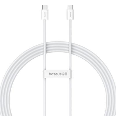 Baseus Superior USB C naar USB C datakabel 2 m 30 W Wit