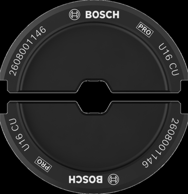 Bosch Accessoires PRO Krimpmatrijs | U16 CU | 16 mm | Koper - 2608001146