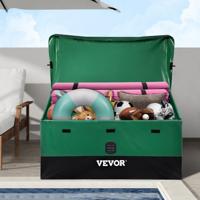 VEVOR Buiten Opbergdoos Terras Dekdoos 440L 122x63x75x52cm Waterdicht Pe Zeildoek