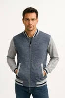 Heren Vest - Sportief - Blauw Grijs