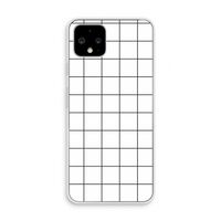 Rooster: Pixel 4 Transparant Hoesje