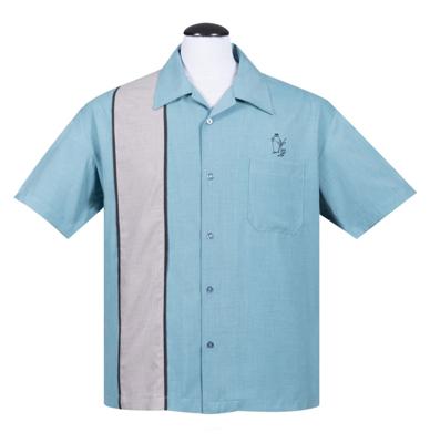 Steady Palm Springs Cocktail Shirt Sea Foam-XXL