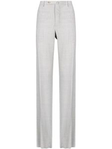 Incotex pantalon boutonné à taille haute - Gris