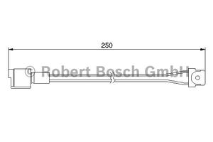 Waarschuwingscontact, remvoering-/blokslijtage AP164