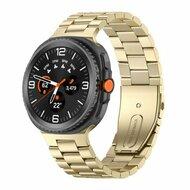 Stalen schakelband - Goud - Samsung Galaxy Watch 8 Classic - 46mm