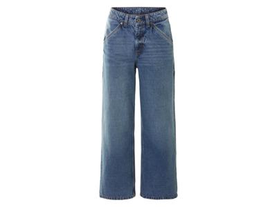 esmara Dames jeans - Wide Leg (Donkerblauw, 42)