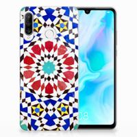 Huawei P30 Lite | TPU | Siliconen hoesje | Mozaïek