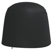 Hoes voor dubbele ei-stoel zwart 230x200 cm 420D oxford