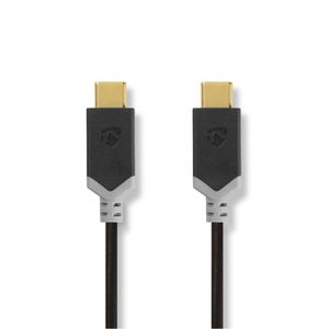 Nedis USB-Kabel | USB-C Male naar USB-C Male | 5 Gbps | 1 m | 1 stuks - CCBW64700AT10 CCBW64700AT10