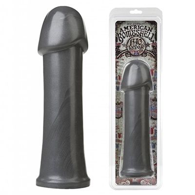 American Bombshell B10 Torpedo Dildo - Zwart