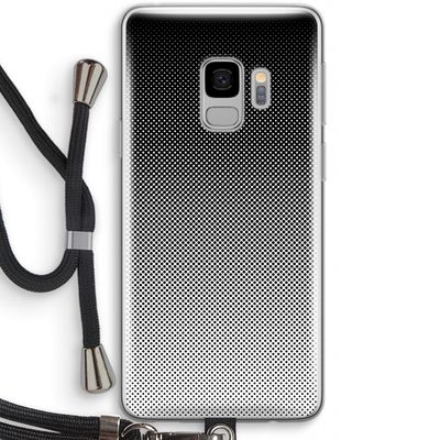 Musketon Halftone: Samsung Galaxy S9 Transparant Hoesje met koord