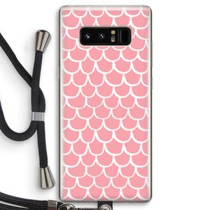 Dakpannetjes: Samsung Galaxy Note 8 Transparant Hoesje met koord