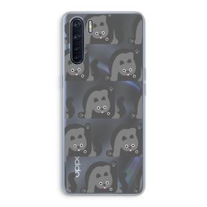 Cats: Oppo A91 Transparant Hoesje
