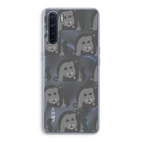 Cats: Oppo A91 Transparant Hoesje