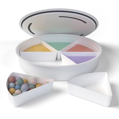 Inspire My Play Play Tray met deksel en 6 uitneembare bakjes Inspire My Play Play Tray met deksel en 6 uitneembare bakjes