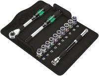 Wera 8006 SC 1 Zyklop Hybrid-ratelset, 1/2"-aandrijving, metrisch , 13 -delig - 1 stuk(s) - 05004090001