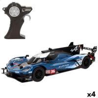 Politiewagen op Afstandsbediening Renault 33 X 8,5 X 13 CM (4 Stuks)