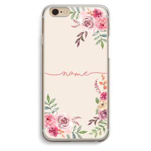 Rozen: iPhone 6 / 6S Transparant Hoesje