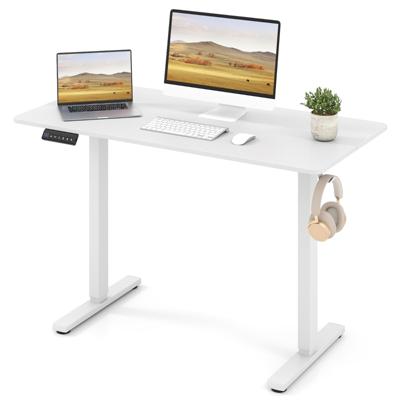 Elektrisch in Hoogte Verstelbaar Bureau in Hoogte Verstelbare Werkplek Wit