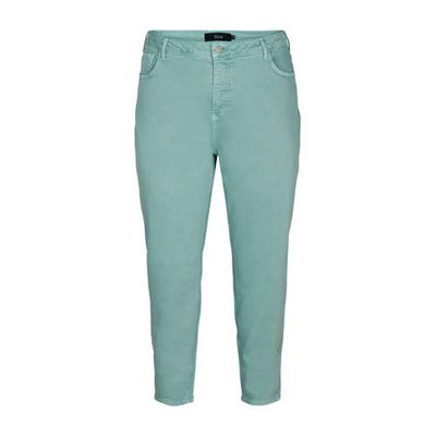 Zizzi high waist mom jeans Jlila katoen