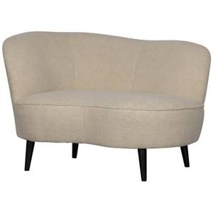 WOOOD Sara Lounge Fauteuil Links - Teddy - Off White - 71x112x81