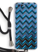 Onderbroken lijn: Honor 10 Transparant Hoesje met koord