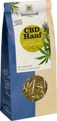 Sonnentor CBD Hennep thee los bio (80 gr)